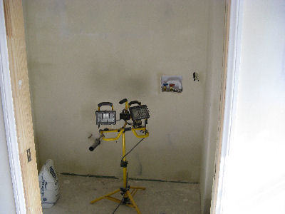 Lights to dry laundry