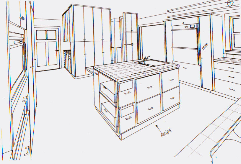 View from sink